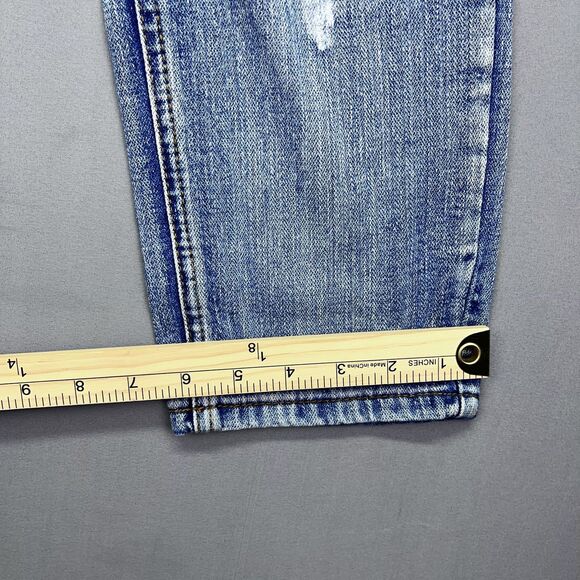 ONE By One Teaspoon Awesome Baggies Jeans Sz 28 Tapered Low Waist Medium Rise - Picture 6 of 16